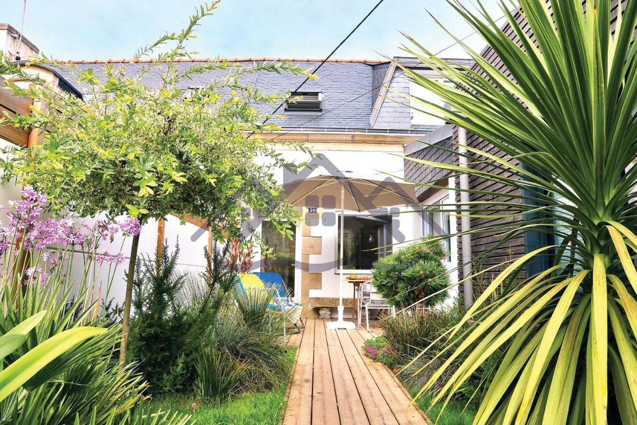 LocaLise - La maison des Dunes à 2 pas du centre - Tout à pied, plage, port, centre, commerces marché - Wifi inclus - Linge de lit inclus - Animaux bienvenus Guilvinec Esterno foto